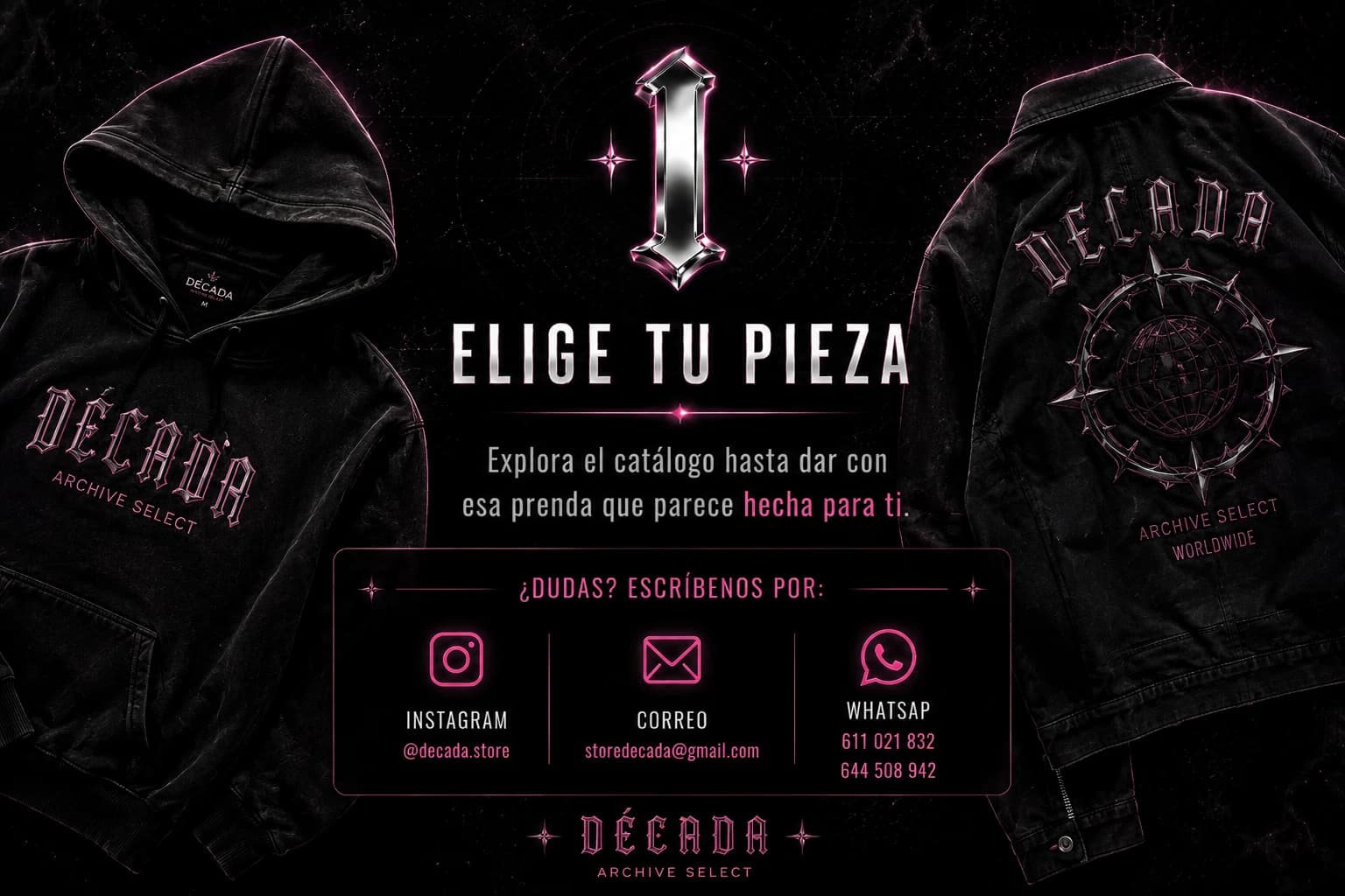 Paso 1: elige tu pieza