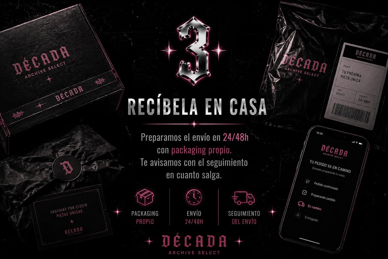 Paso 3: recíbela en casa