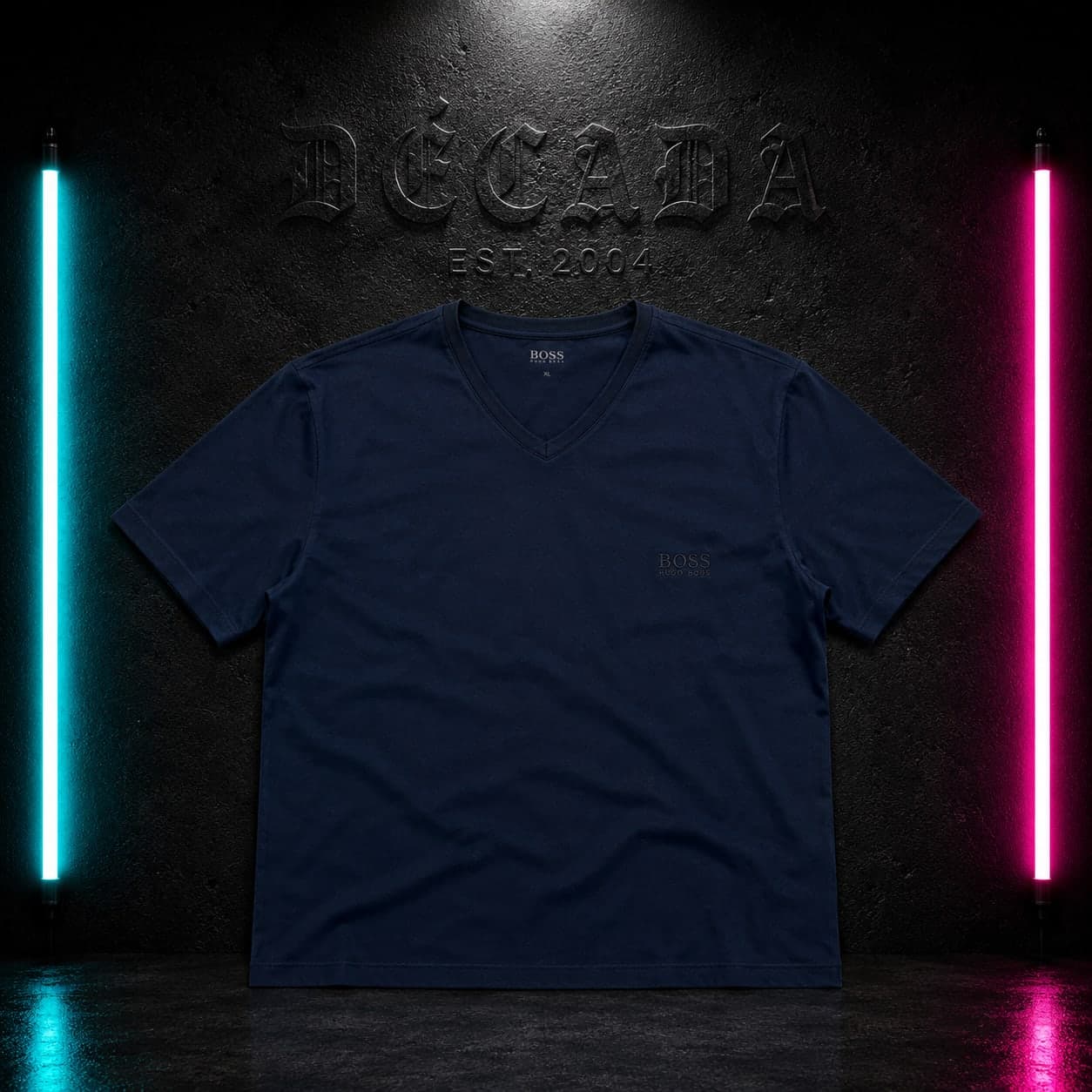 Camiseta Hugo Boss azul marino