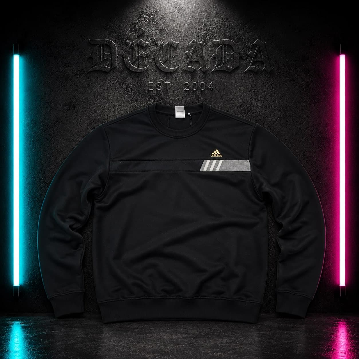 Jersey Adidas negro, talla XL