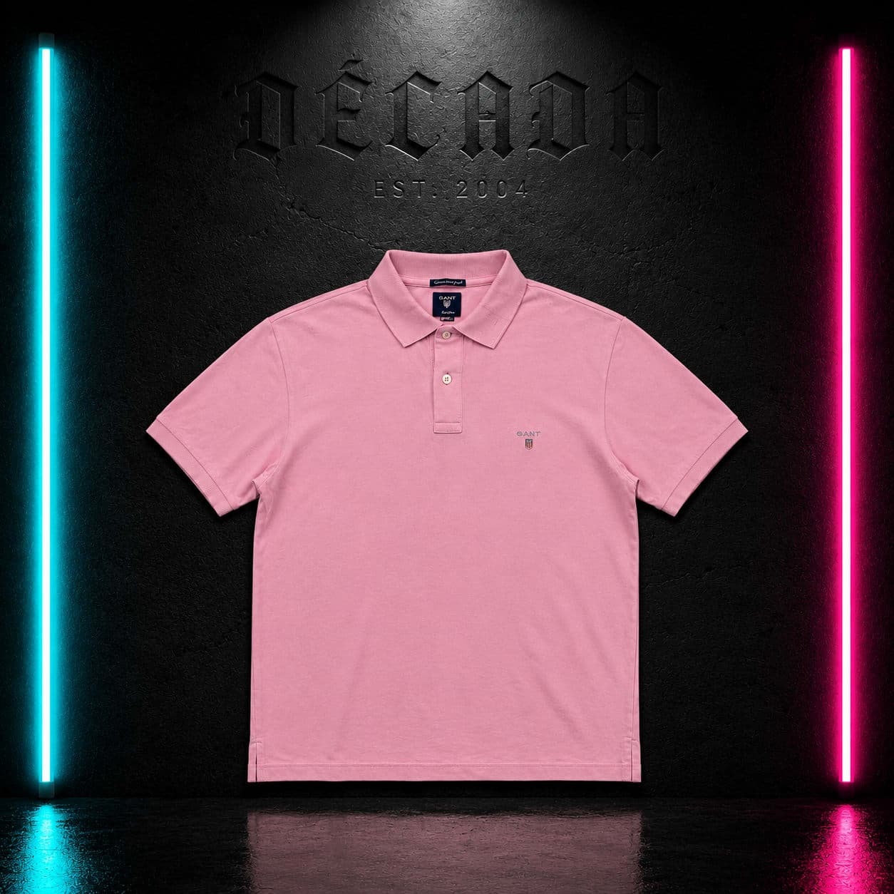 Polo Gant rosa, talla M