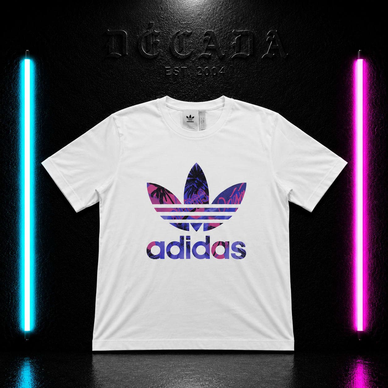 Camiseta Adidas Originals blanca, talla S