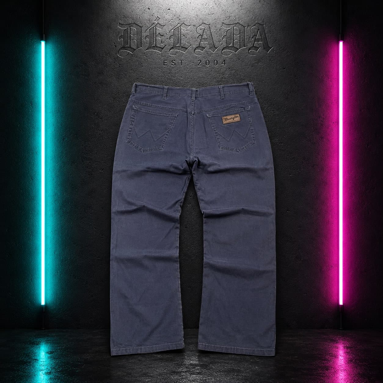 Vaquero Wrangler azul marino, talla L