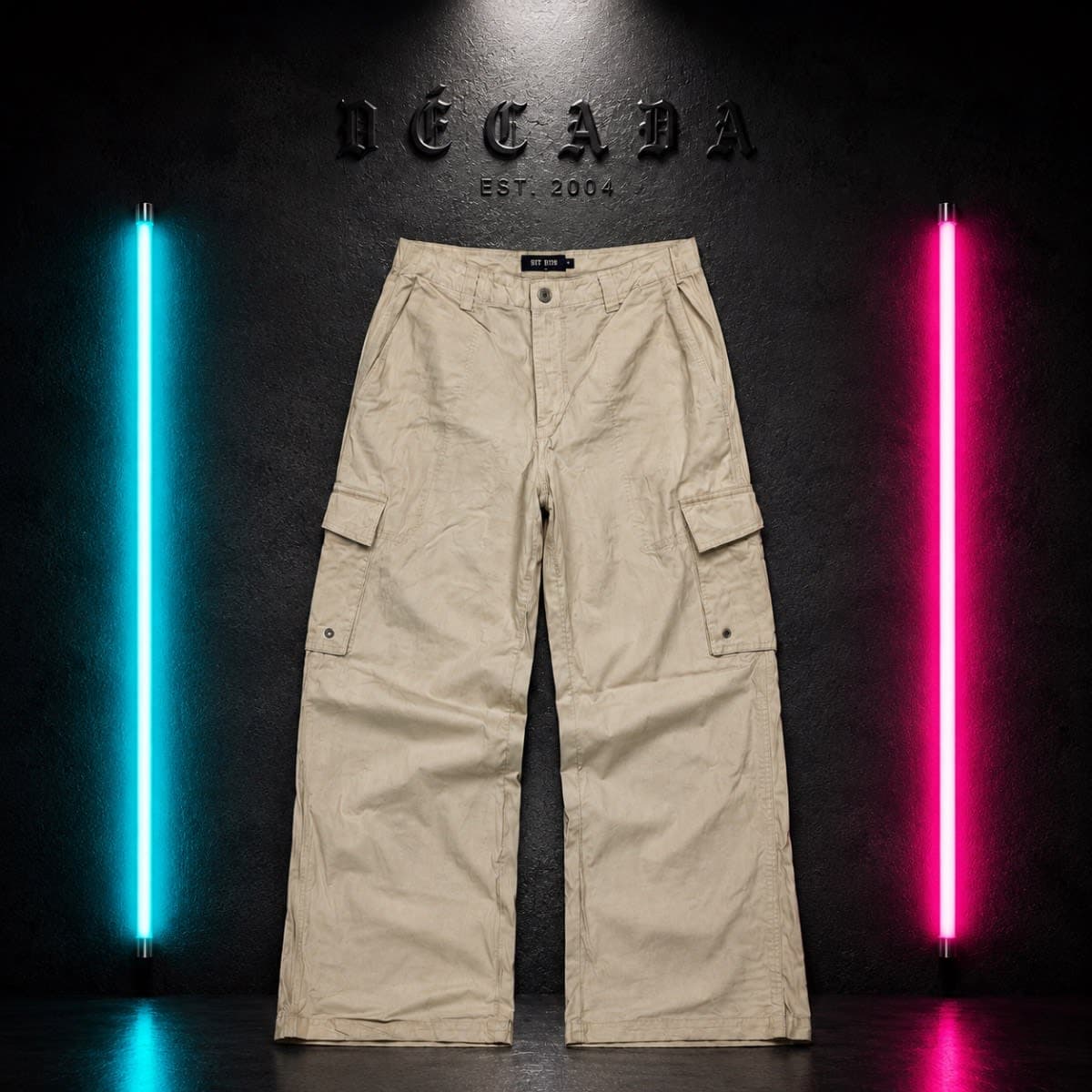 Pantalón cargo Massimo Dutti beige, talla L