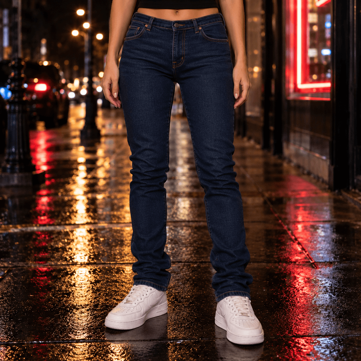 Vaquero Levi's 721 azul oscuro, talla W26