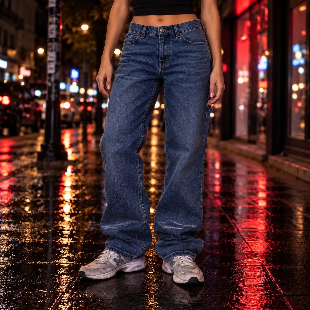 Vaquero Arizona Jeans azul oscuro, talla L