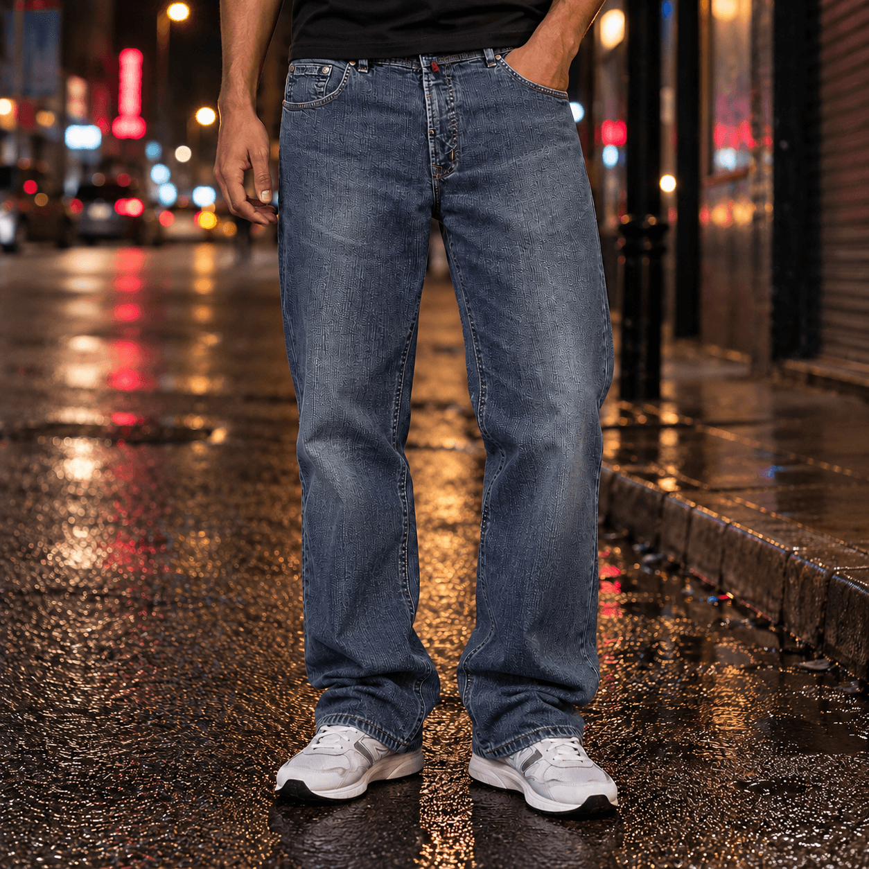 Vaquero Pierre Cardin Dijon azul, talla W36 L34